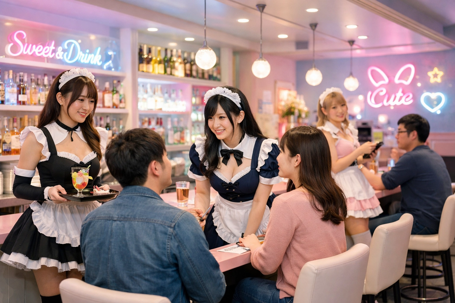 コンカフェのコスプレ衣装を徹底解説｜種類・テーマ別の魅力と選び方